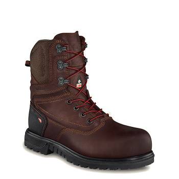 Red Wing Női Brnr XP 8-inch CSA Safety Toe Vízálló Bakancs Barna